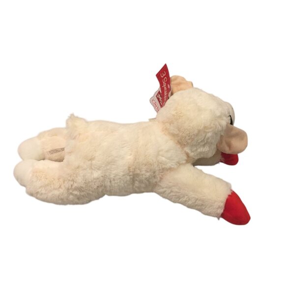 Lamb Chop Extra Large 19" Red Front Paws Lamb 3 Squeakers Crinkle - Picture 5 of 7